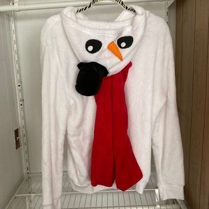 1x Snowman Zip Up Fleece by Love Derek